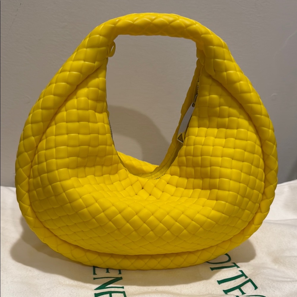 Yellow Quilted Women's Bag